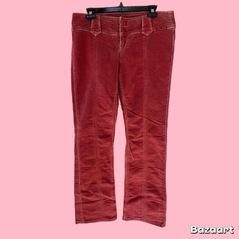 Red dkny jeans